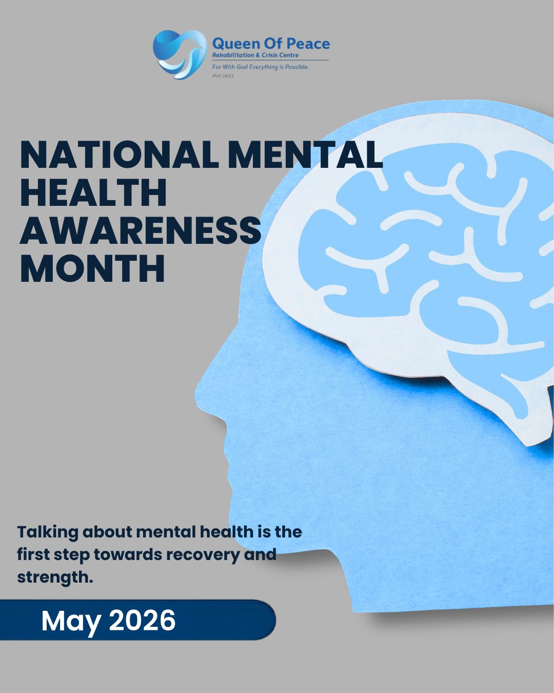 Mental health awareness month.
